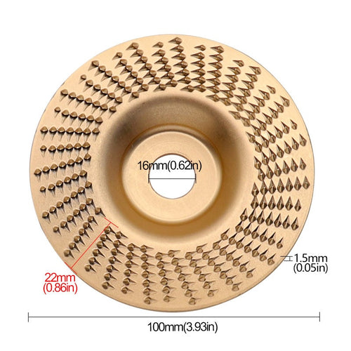 3PCS Wood Carving Disc Set