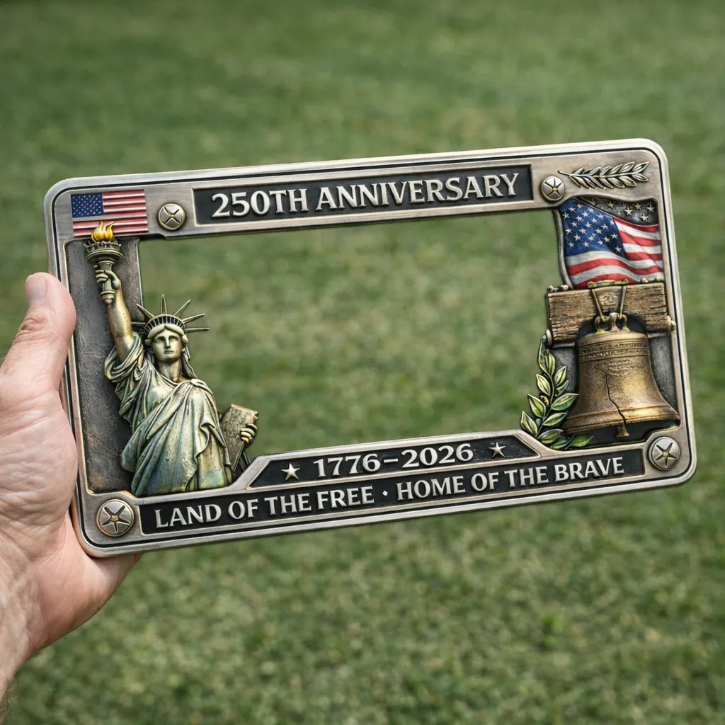 250th Anniversary Commemorative License Plate Frame🗽