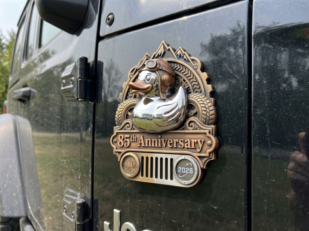 🦆Jeep 85Th Anniversary Rubber Duck Badge