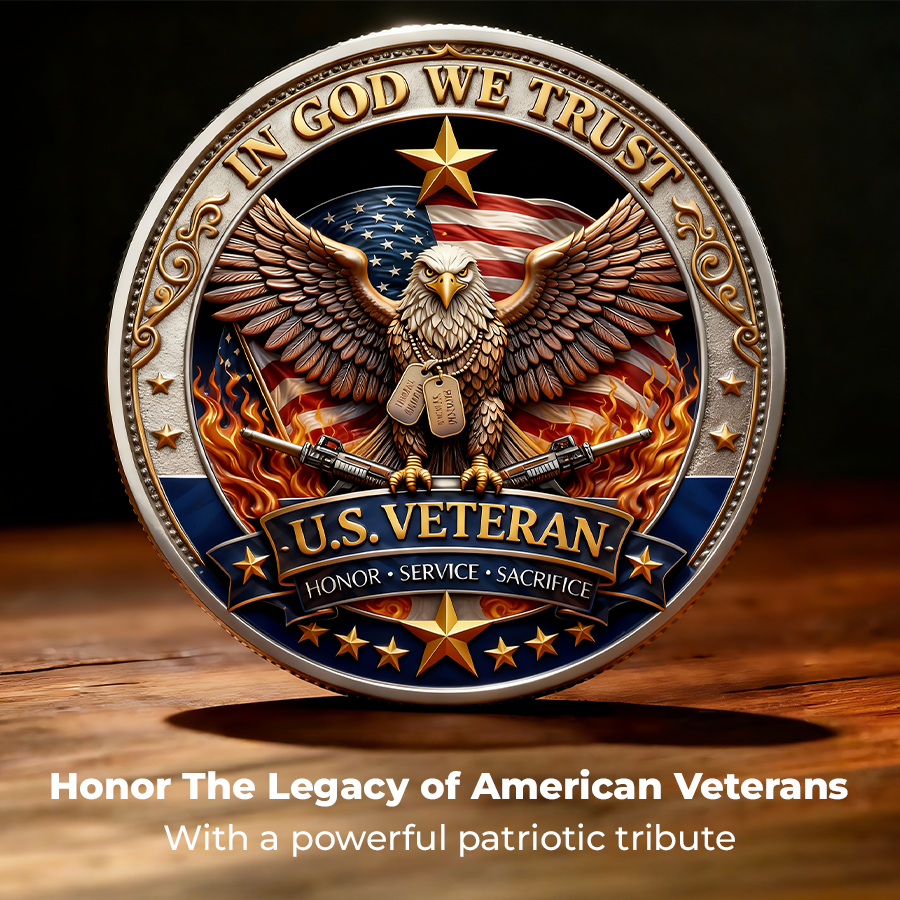 250 Years of Freedom Veteran Tribute Coin