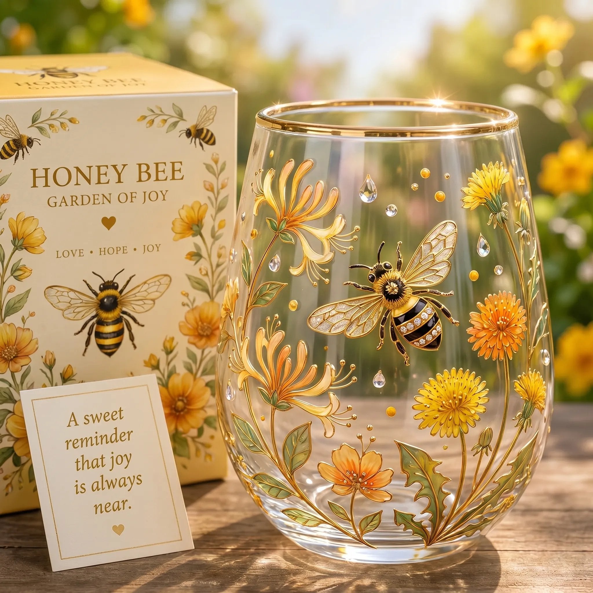 Limited Edition 2026 Garden Morning Bliss Glass Tea Cup☀️☕