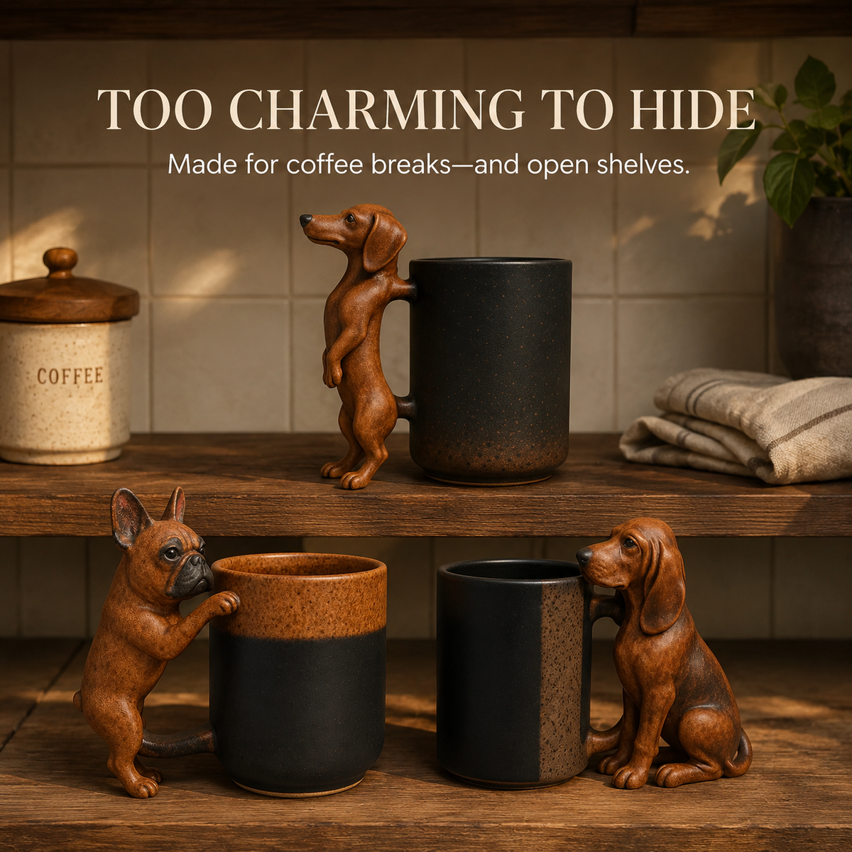 Handmade Dachshund Mug